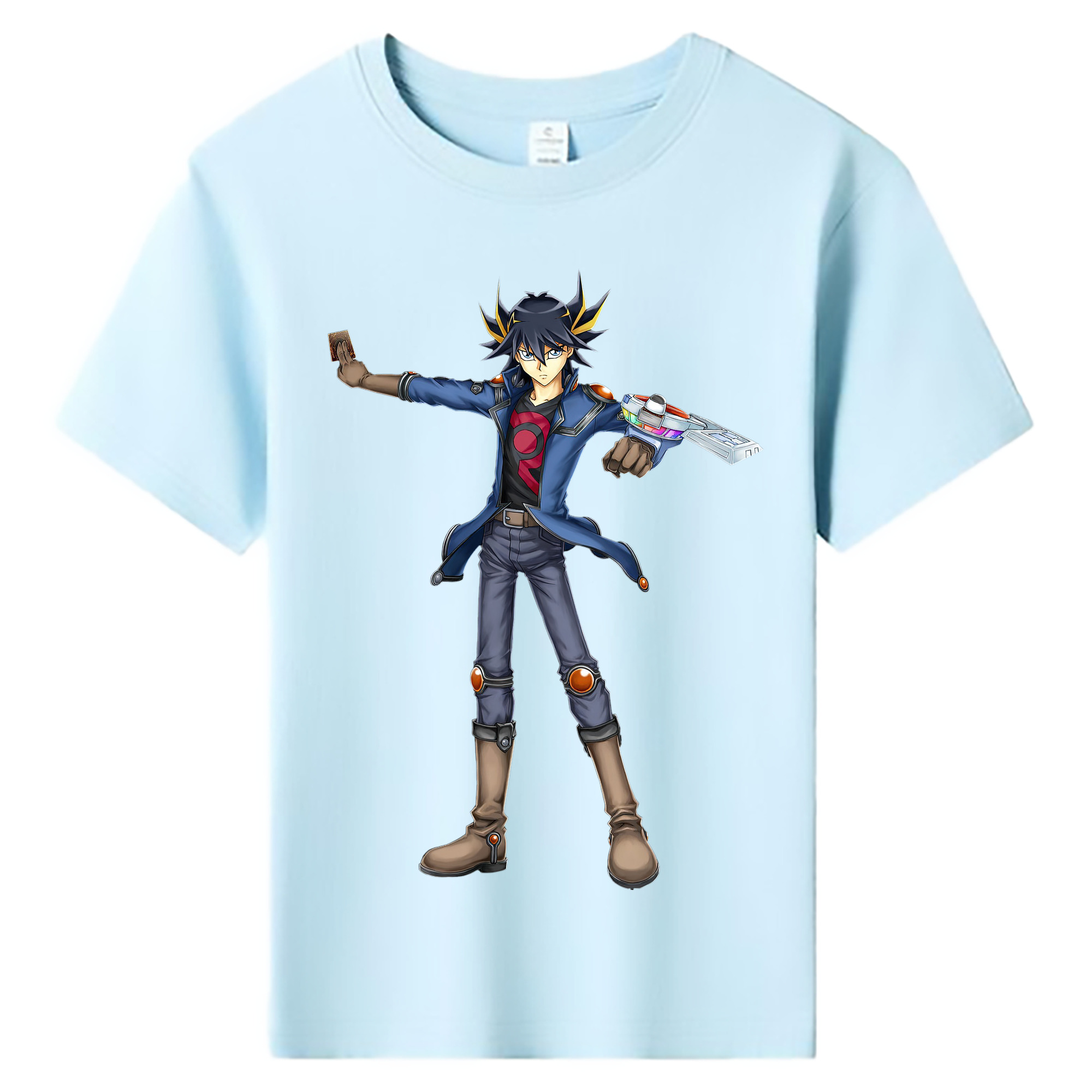（画像用） 遊☆戯☆王 Yu-Gi-Oh! 綿100％キッズTシャツ（フロントプリント）